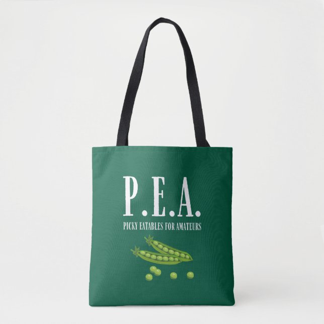 Gardener Sarcastic Pea Tote Bag (Front)