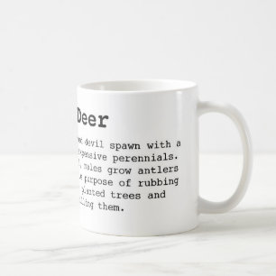 Gardener's guide to deer mug