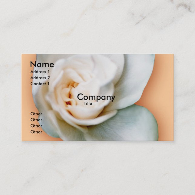 Gardenia Business Card (Front)