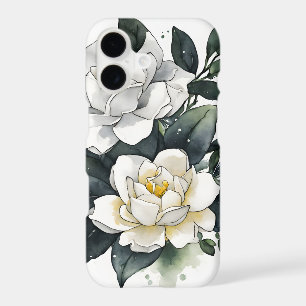 Gardenia - Fleurs aquarelle