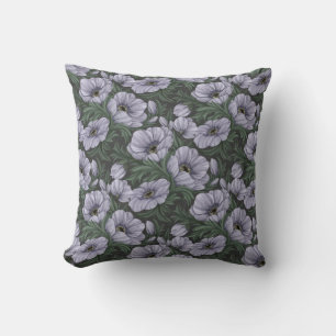 Gardenia gothique Coussin décoratif