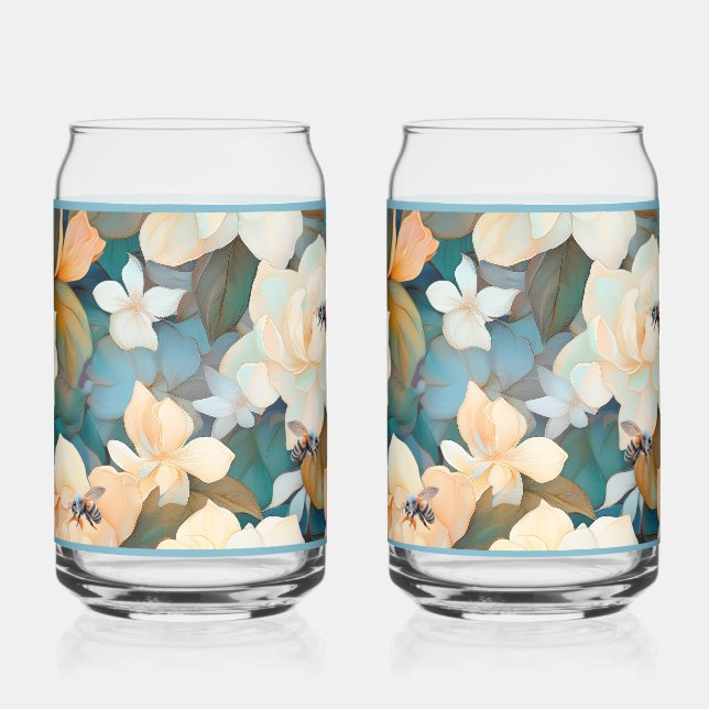 Gardenia Soda Glass (Front)