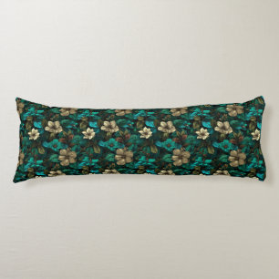 Gardenias Flower Living Room Decor Western Bed Body Pillow