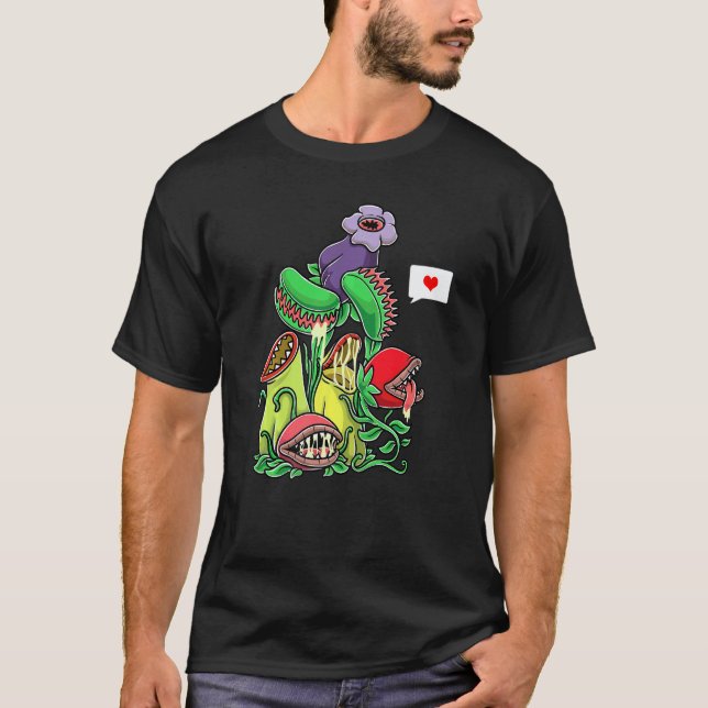 Gardening 4\Carnivorous Plant  Venus Flytrap Garde T-Shirt (Front)