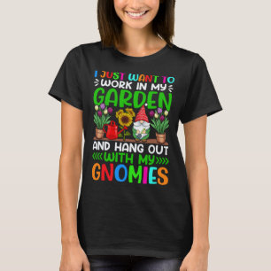 Gardening 4\Cute Gnomies for Garden  Gnomes  2 T-Shirt