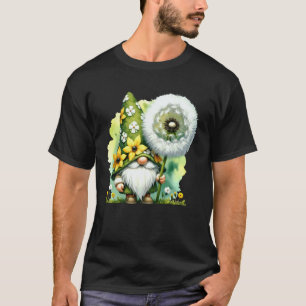 Gardening 4\Dandelion Flower For Hippie Mom And Da T-Shirt