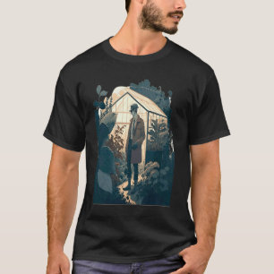 Gardening 4\Greenhouse Allotment Garden Vintage Gr T-Shirt