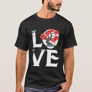 Gardening 4\Love Bonsai Tree Japanese Garden Zen T-Shirt