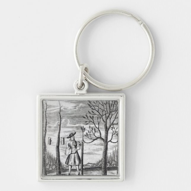 Gardening and Plant Maladies Keychain (Front)