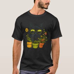 Gardening Because Punching People is Wrong Funny C T-Shirt