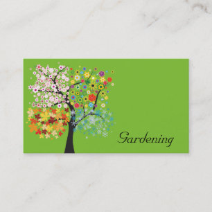 Gardening Business Card