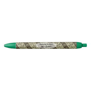Gardening Business Customized Promo Black Ink Pen