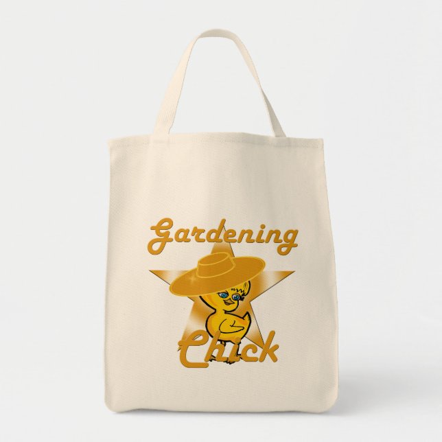 Gardening Chick #10 Tote Bag (Front)