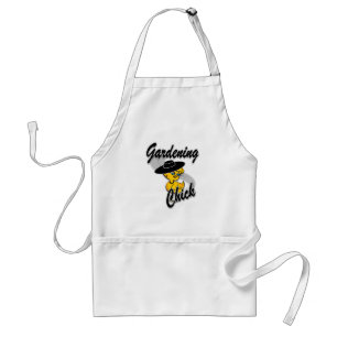 Gardening Chick #4 Standard Apron