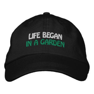 Gardening Embroidered Baseball Hat