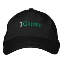 Gardening Embroidered Baseball Hat