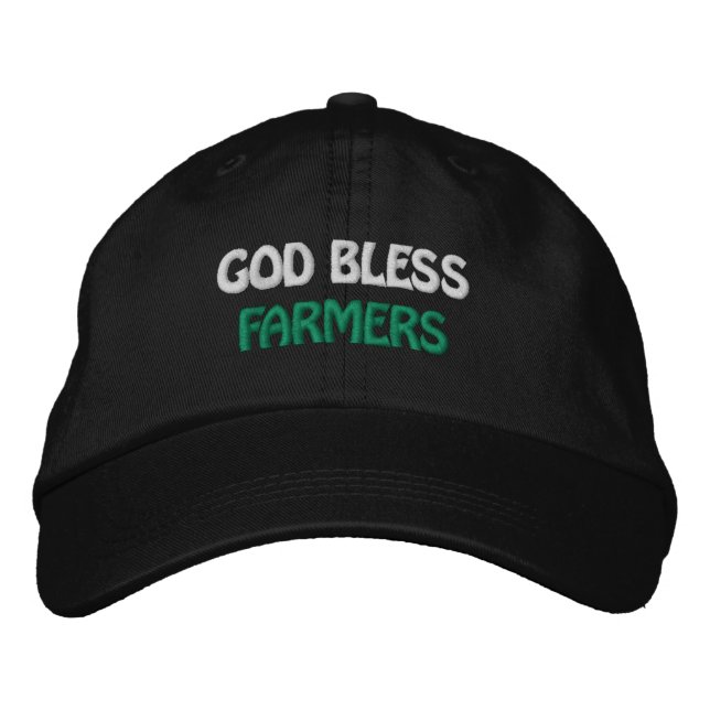 Gardening Embroidered Baseball Hat (Front)