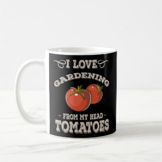 Gardening Garden Growing Tomatoes Coffee Mug