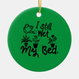 Gardening Gardener Ceramic Ornament