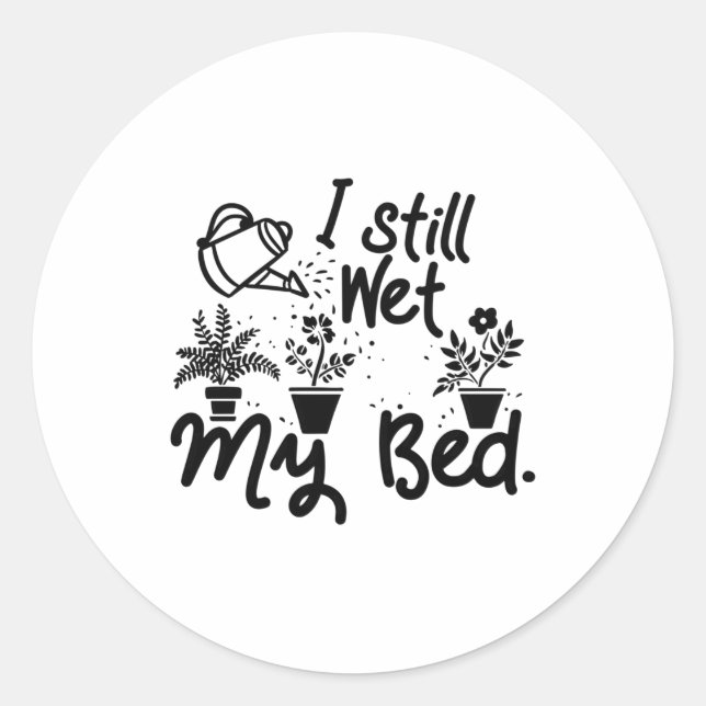 Gardening Gardener Sticker (Front)