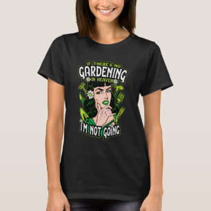 Gardening Heaven Garden Tools Vintage Pop Art Gard T-Shirt