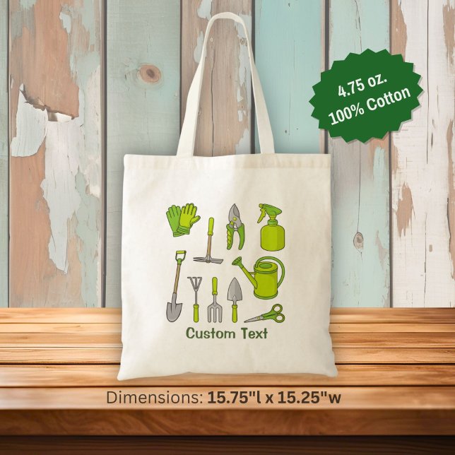 Gardening Icons Tote Bag (Creator Uploaded)