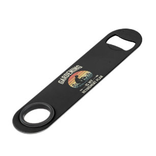 Gardening Is My Retirement Plan Vintage Bar Key