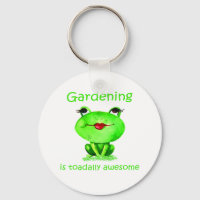 Gardening is Toadally Awesome Fun Toad Quote