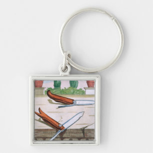 Gardening Knife, from 'Hesperides' by Giovanni Bat Keychain