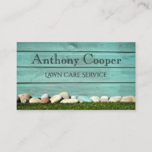 Gardening landscaping business card