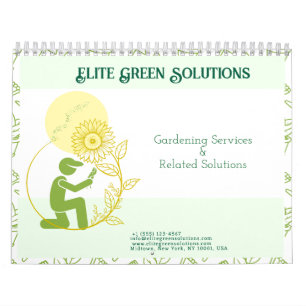 Gardening & Landscaping Solutions  Calendar