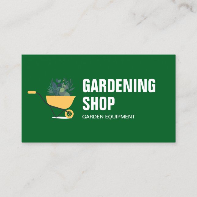 Gardening Lawn Care Grass  Business Card (Front)
