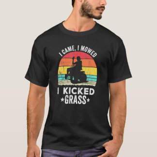 Gardening Lawn Mow And Beer T-Shirt