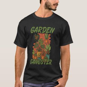 Gardening Lawn Mower Mowing Retro Vintage Garden G T-Shirt