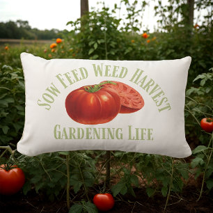 Gardening Life Lumbar Pillow