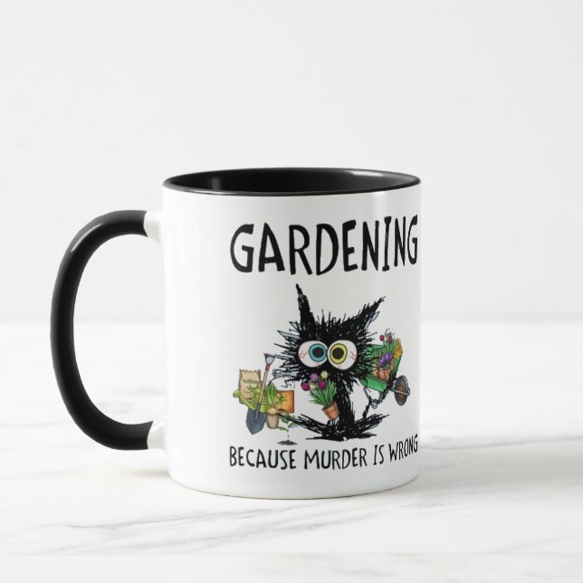 gardening... mug (Left)