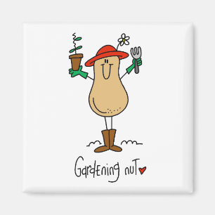 Gardening Nut T-shirts and Gifts Magnet