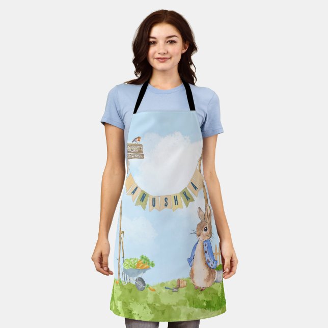 Gardening Peter the Rabbit Apron (Worn)