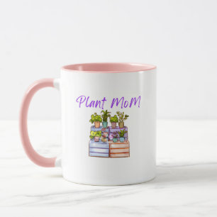 Gardening "Plant Mom" Coffee Mug