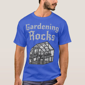 Gardening Rocks Gardener Heavy Rock Musician T-Shirt