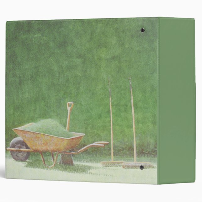 Gardening Still Life 1985 Binder (Back/Spine)