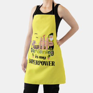 Gardening Superpower, Cute Gardener  Apron