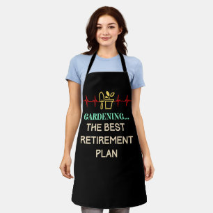 Gardening the Best Retirement Plan Apron