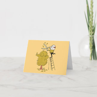 Gardening themed card for men, any occasion
