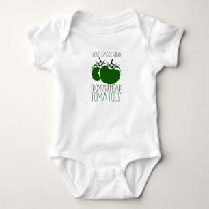 Gardening Tomatoes Baby Bodysuit