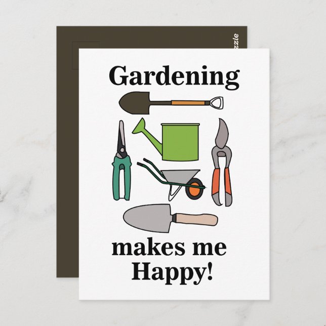 Gardening Tools Gardening  Postcard (Front/Back)