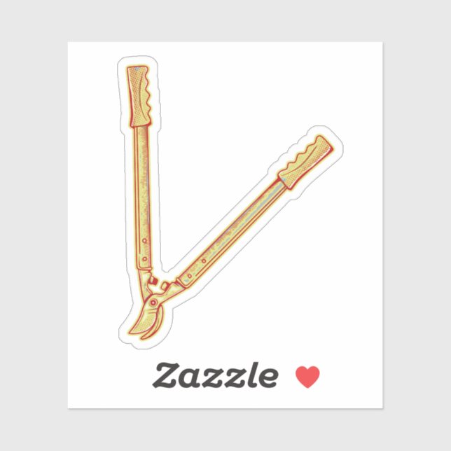 Gardening tools Loppers (Sheet)