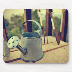Gardening Tools Mouse Pad