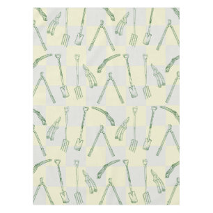 Gardening tools Pattern Tablecloth