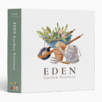 Gardening Tools Watercolor Garden Business